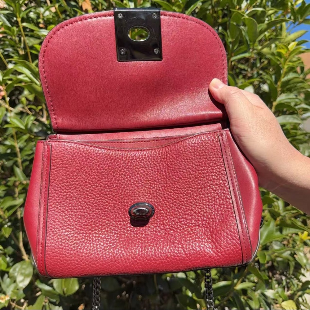 EUC Coach Drifter Crossbody In Snakeskin 59498 - Picture 9 of 12